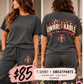 Pepper UNBREAKABLE T-shirt and sweatpants matching set approved front and back preview $85