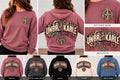 Approved UNBREAKABLE full floral statement artwork on chest and back, with five color options